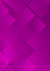 Vector magenta abstract geometric poster