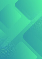 Minimal covers design. Shape Green and blue gradient design. Future geometric patterns.