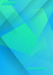 bright fresh gradient green and blue abstract pattern background cover design. cool modern background design with trendy and vivid vibrant color. blue violet red orange green placard poster.