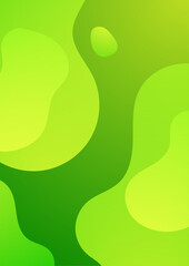 Vector green geometric shapes abstract, science, futuristic, energy technology concept. Digital image of light rays, stripes lines with light, speed and motion blur over dark tech background