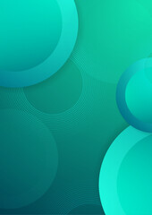tosca geometric shapes abstract modern technology background design. Vector abstract graphic presentation design banner pattern wallpaper background web template.