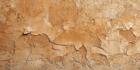 Brown concrete textured background. AI Generated