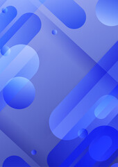 gradient shape blue abstract geometri design background