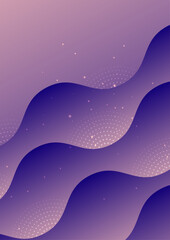 gradient shape Purple abstract geometri design background