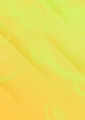 vivid gradient yellow abstract geometri design background