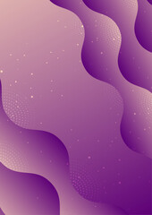 gradient shape Purple abstract geometri design background
