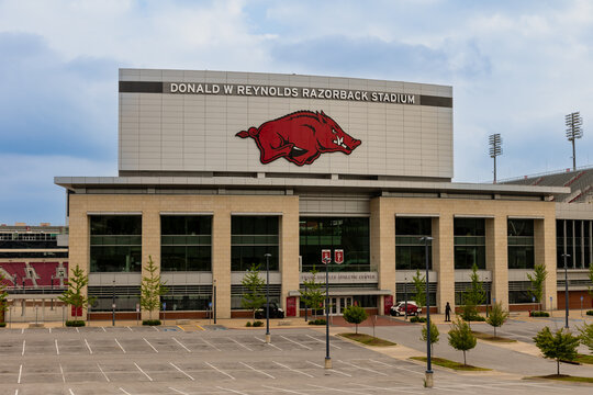 Donald W. Reynolds Razorback Stadium, home to University of Arkansas Football