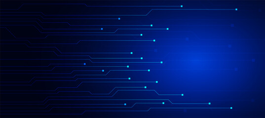 technology background with hi-tech digital data