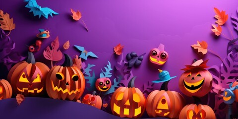 halloween paper craft