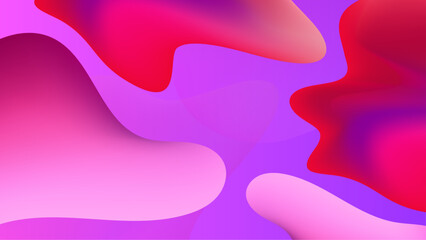Liquid color background design. Fluid gradient shapes composition. Futuristic design posters.