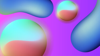 Bright colorful Wave Fluid with sparkling design background