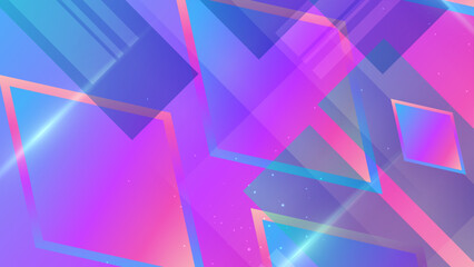 vector colorful background with rounded shapes