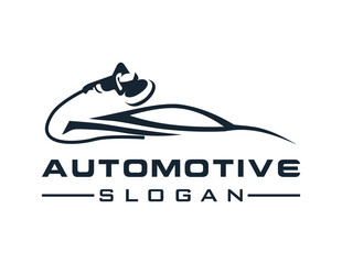 Logo design about Automotive on a white background. created using the CorelDraw application.