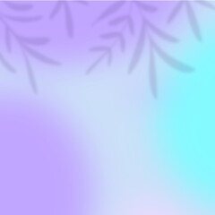 Shadow overlay effect. Transparent soft light and gradient background.