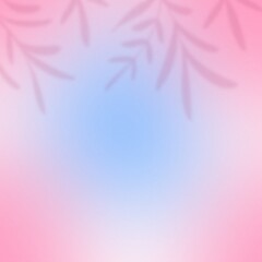 Shadow overlay effect. Transparent soft light and gradient background.