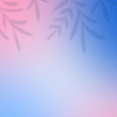 Shadow overlay effect. Transparent soft light and gradient background.