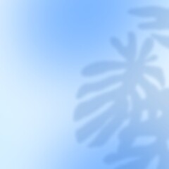 Shadow overlay effect. Transparent soft light and gradient background.