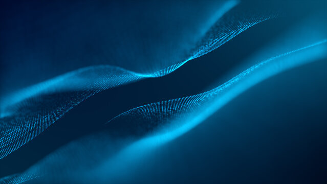 Background trapcode. Dual color digital wave backdrop.