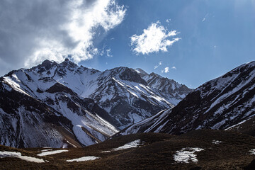 Obraz premium mountains in the snow
