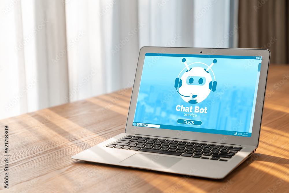 Poster chatbot software application for modish online business that automatically reply to customer questio