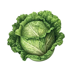 Fresh organic cabbage, healthy meal option