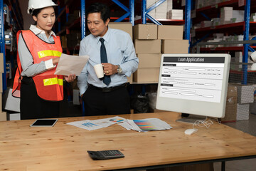 Online loan application form for modish digital information collection on the internet network