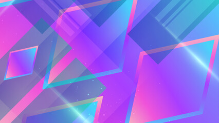 vector colorful background with rounded shapes