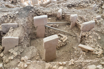 Gobeklitepe in Sanliurfa. The Oldest Temple of the World. Gobekli Tepe is a UNESCO World Heritage...