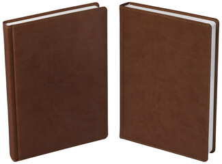 blank book hardcover mockup perspective view