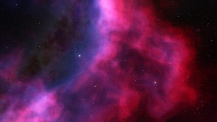Space nebula, for use with projects on science, research, and education. Illustration
