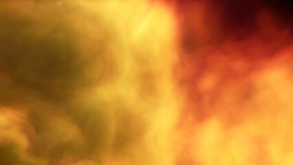 nebula gas cloud in deep outer space, science fiction illustration, colorful space background with stars 3d render
