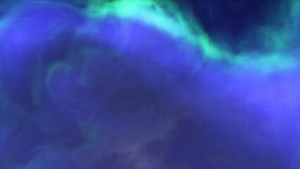 nebula gas cloud in deep outer space, science fiction illustration, colorful space background with stars 3d render
