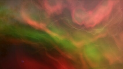 nebula gas cloud in deep outer space, science fiction illustration, colorful space background with stars 3d render
