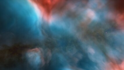 Space nebula, for use with projects on science, research, and education. Illustration
