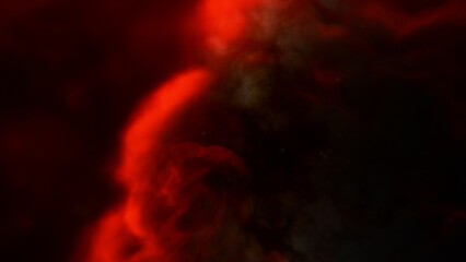 Fototapeta premium Space nebula, for use with projects on science, research, and education. Illustration 