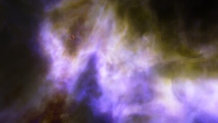 nebula gas cloud in deep outer space
