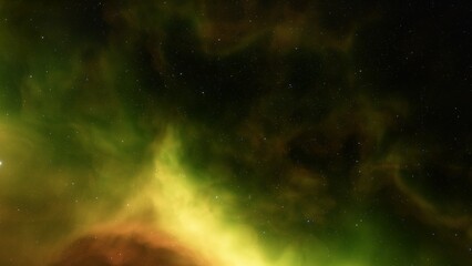 Obraz premium nebula gas cloud in deep outer space 