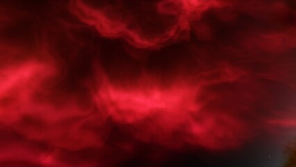 nebula gas cloud in deep outer space

