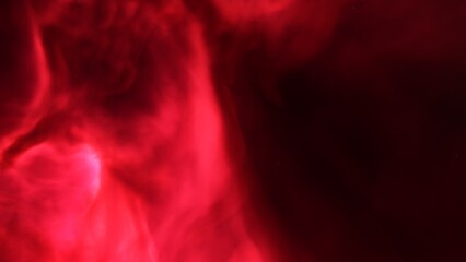 Cosmic background with a blue purple nebula and stars