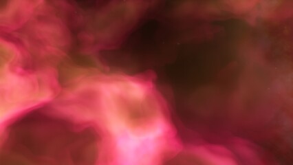 Cosmic background with a blue purple nebula and stars