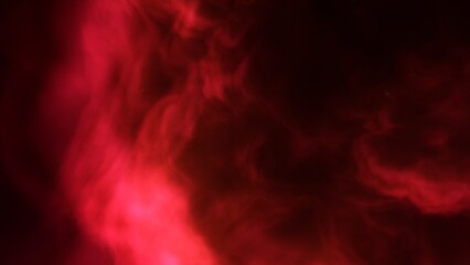 Cosmic background with a blue purple nebula and stars