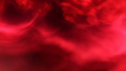 Cosmic background with a blue purple nebula and stars