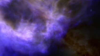 Fototapeta premium Space background with realistic nebula and shining stars. Colorful cosmos with stardust and milky way. Magic color galaxy. Infinite universe and starry night. 3d render 