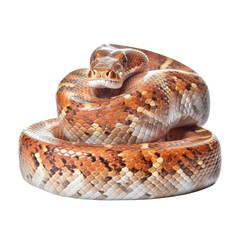 Fototapeta premium snake isolated on transparent background cutout