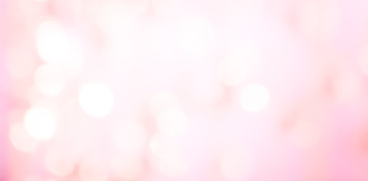 abstract pink background with bokeh