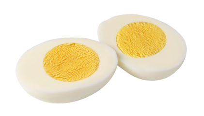boiled egg isolated. png file
