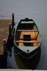 Vintage rowboat 