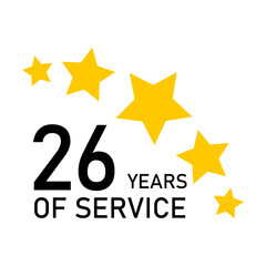 Five Star 26 Years of Service