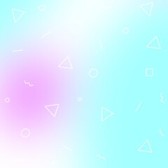 gradient geometric shape background