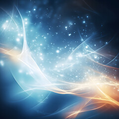 abstract background with stars